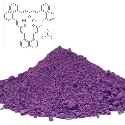 Катализатори Трис (дибензилиденеацетон) Дипалладиум хлороформ АДДУЦТ ЦАС 52522-40-4